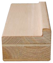 Covered blockboard wood sliping door stopper