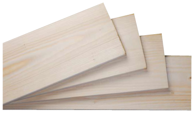 Bed wooden boards (white wood)