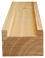 Solid wood sliping door stopper